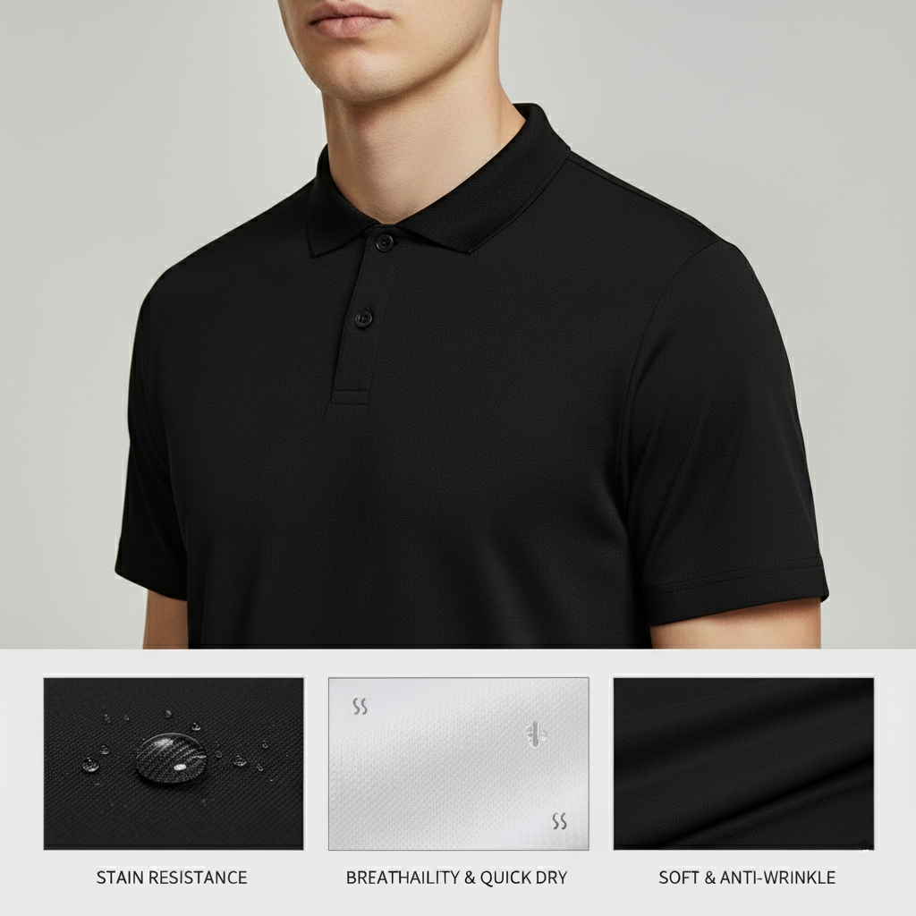 Repel Polo – Black